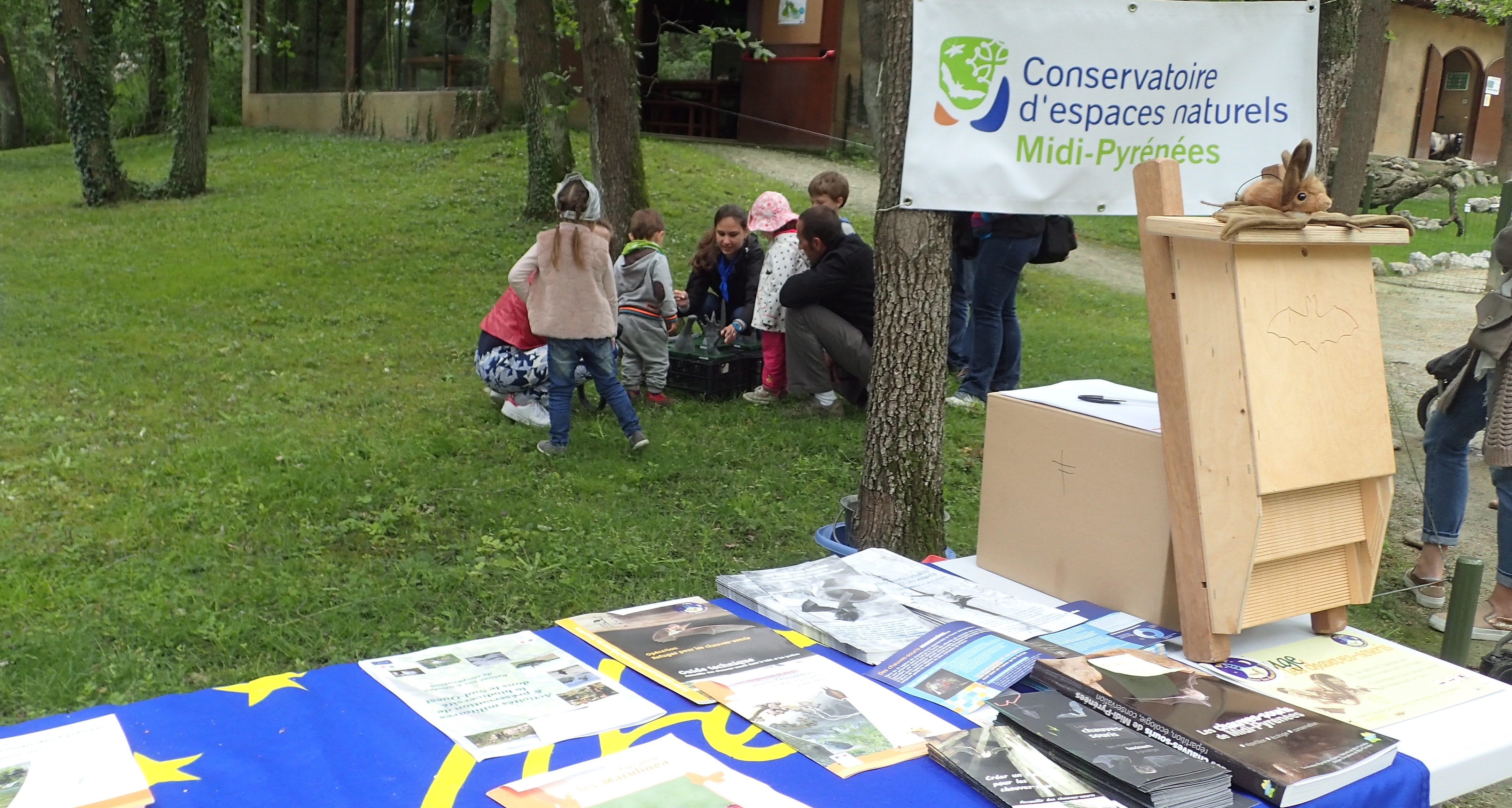 Stand du CEN et animations pour les enfants © M. Némoz