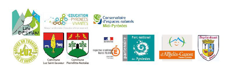 Logos des organisateurs de la caravane Desman 2016