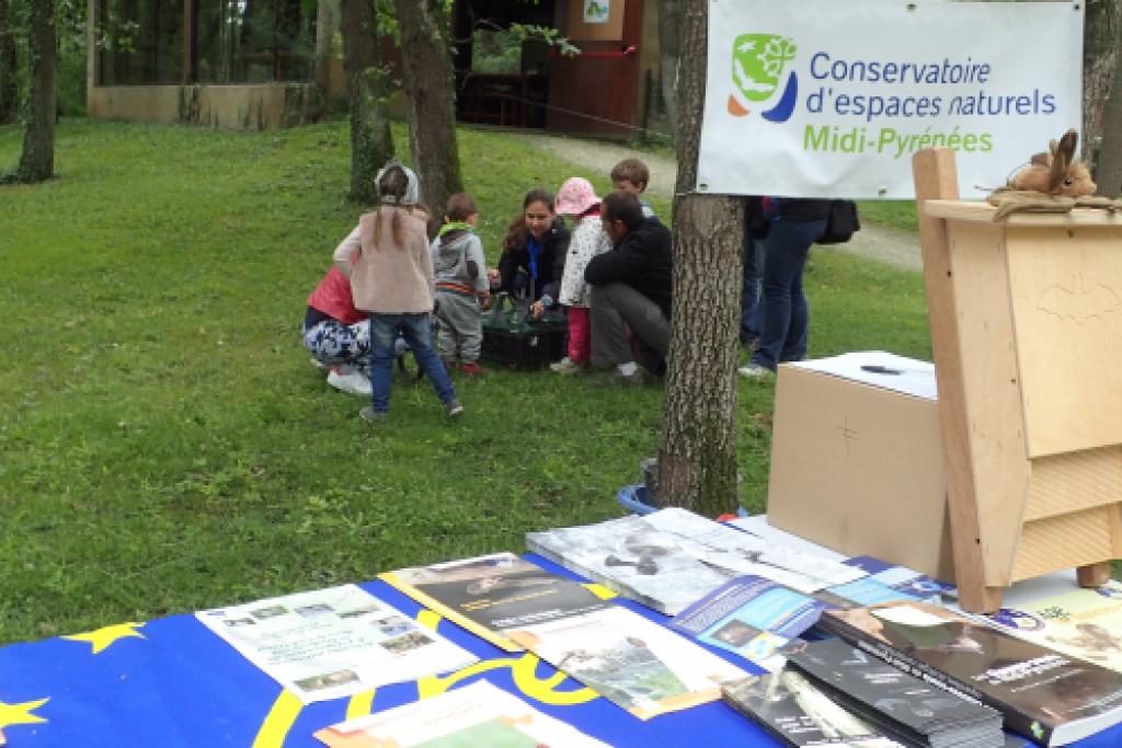 Stand du CEN et animations pour les enfants © M. Némoz